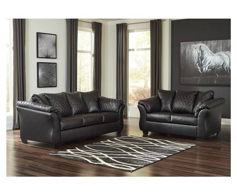 Ashley furniture on sale black sofa