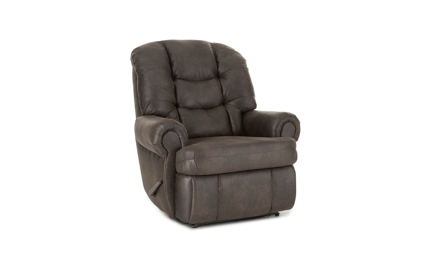 Mack Big Man Gray Recliner HomeStretch