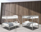 236 Twin Over Twin Metal BunkBed Kith Furniture