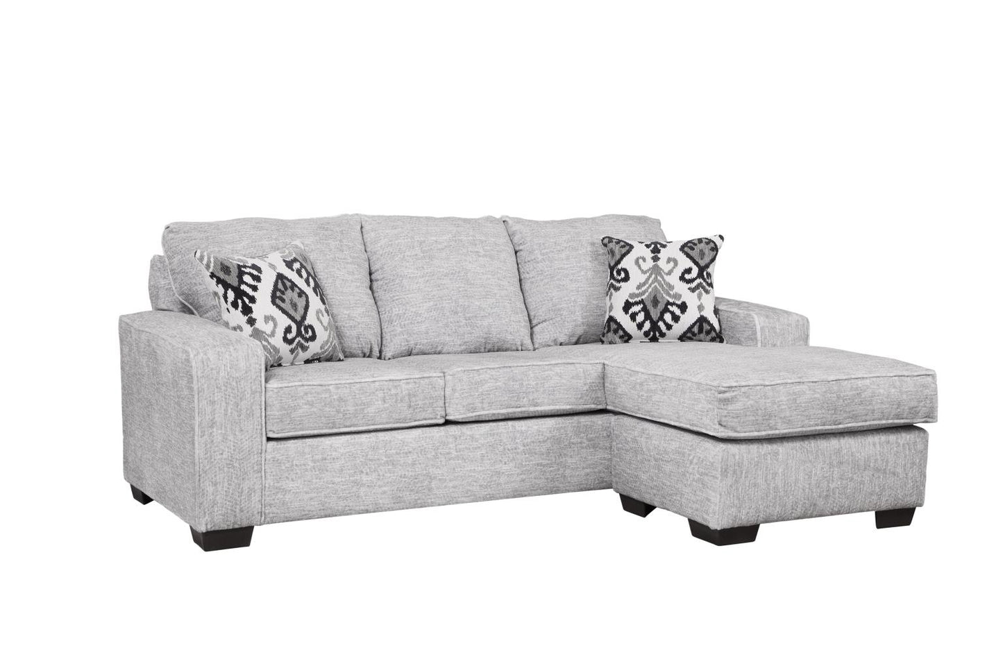 2910 Zaftig Dove Sofa Chaise DELTA FURNITURE