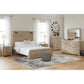 Senniberg Panel Bed with Mirrored Dresser and Nightstand Signature Design by Ashley®