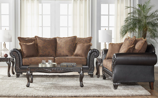 San Marino Sofa and Loveseat Hughes Furniture