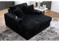 Midnight-Madness Oversized Chaise