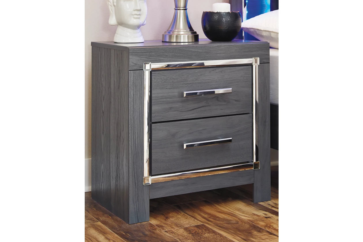 Ashley Furniture Lodanna Panel Bed Dresser, Mirror, and Nightstand Ashley Furniture