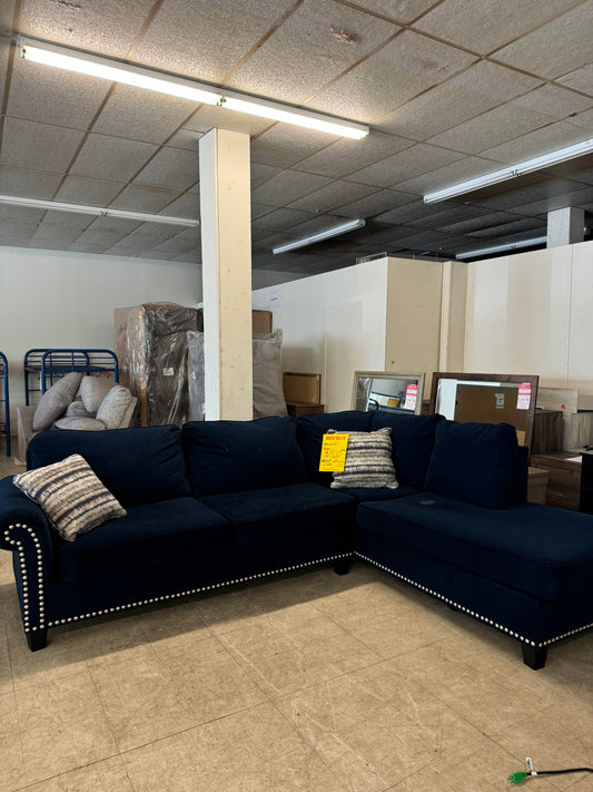 Blue Sectional Used Trading Post