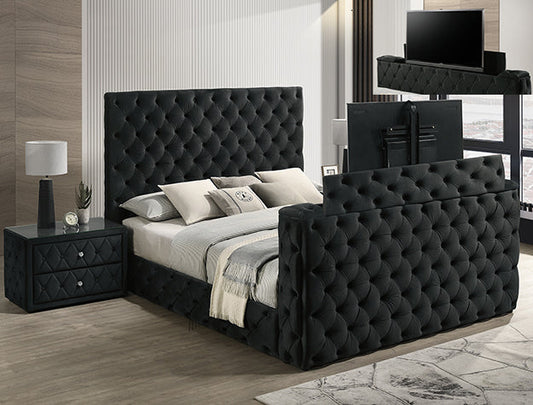 JOSEPHINE BED W/ TV LIFT Crown Mark