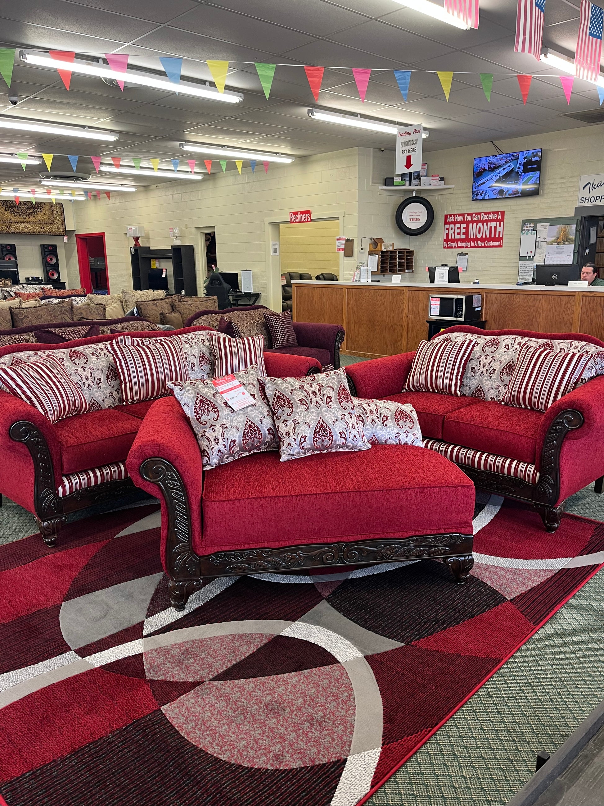 3 Piece Living Room Set Hughes Furniture