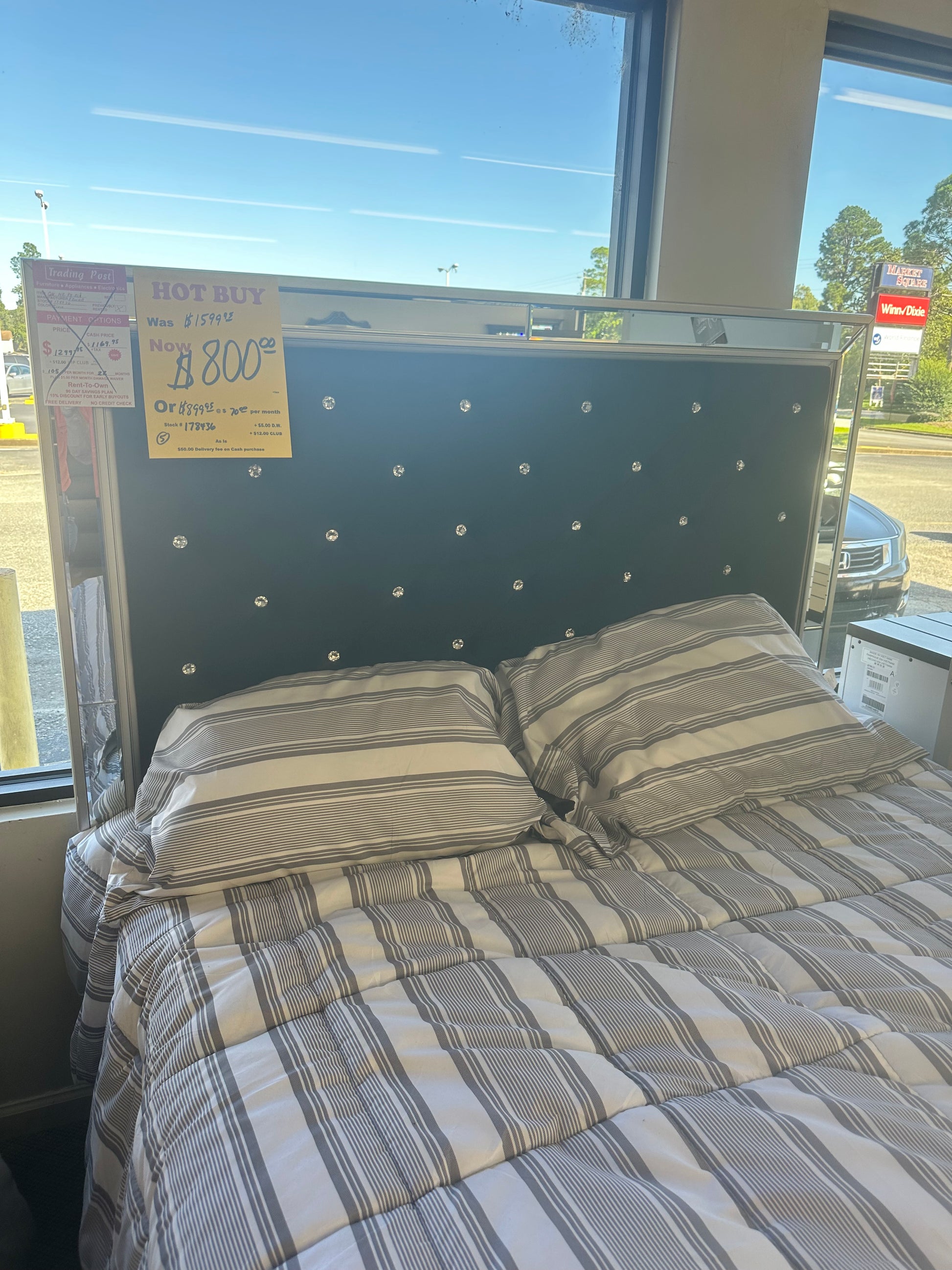 Queen Bed Only plus mattresses Ashley Furniture