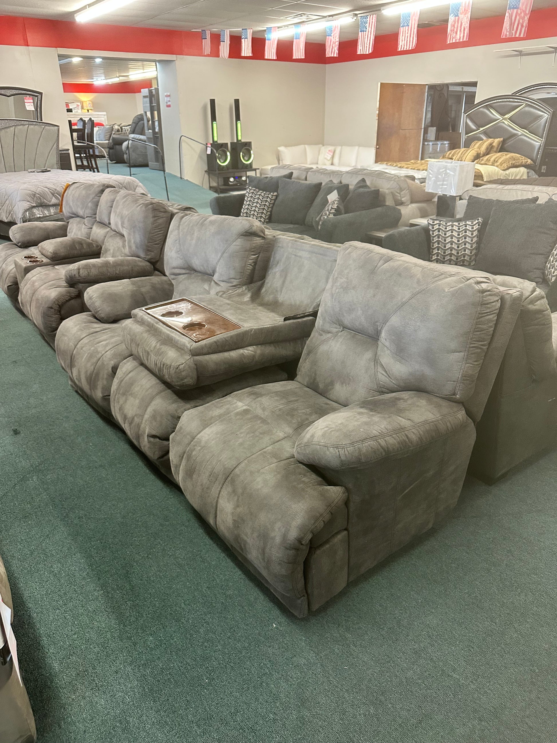 Gray Two Piece Reclining Living Room Group Ashley Furniture