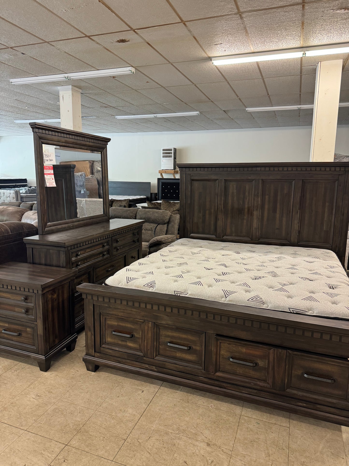 McCabe Used Bedroom Set Elements International