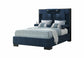 Oscar Navy Blue Bedroom Set GLOBAL FURNITURE