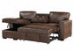 Reversible Pull Out Sofa Bed Coffee GLOBAL FURNITURE