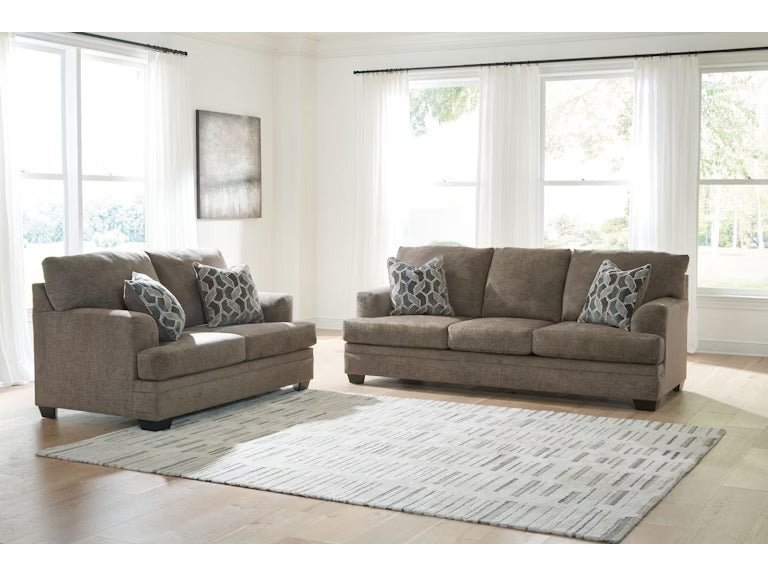 Stonemeade Nutmeg Sofa and Loveseat Ashley Furniture