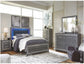 Ashley Furniture Lodanna Panel Bed Dresser, Mirror, and Nightstand Ashley Furniture