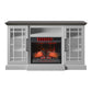 Alicia Cool Glow Media TV Stand W/Fireplace Twin-Star International Inc.