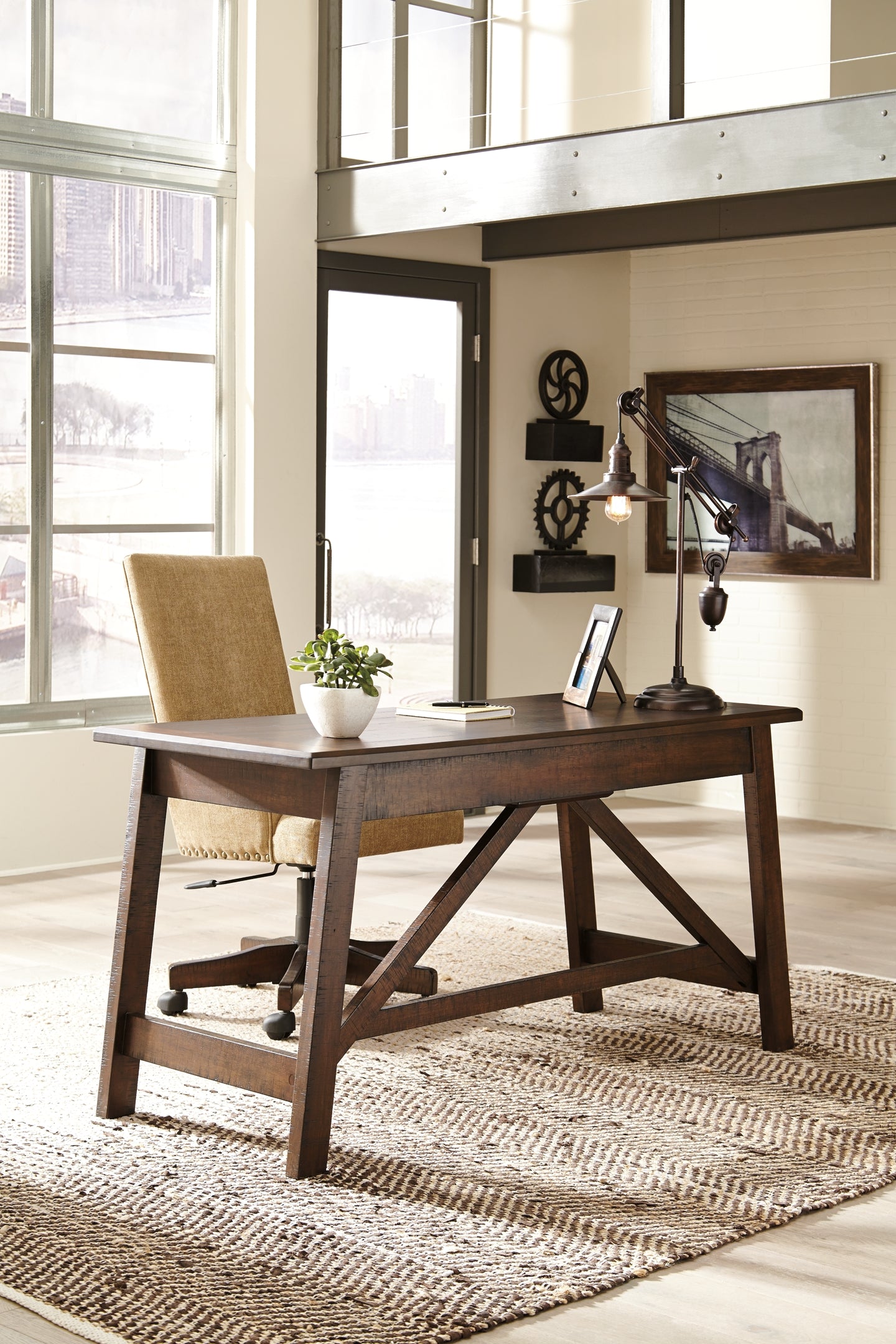 Baldridge Home Office Large Leg Desk Signature Design by Ashley®