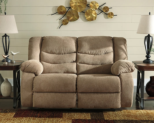 Tulen Reclining Loveseat Signature Design by Ashley®