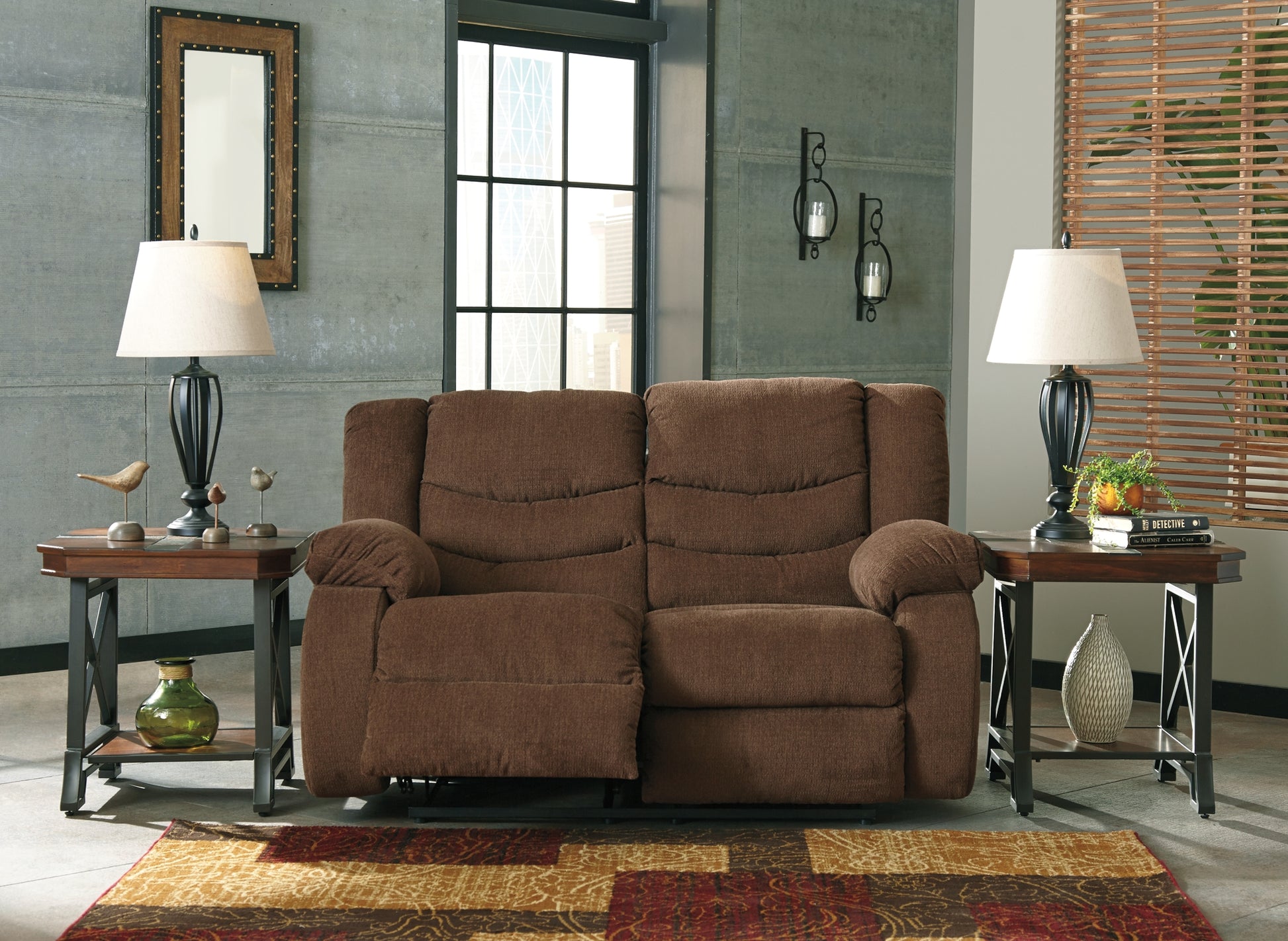 Tulen Reclining Loveseat Signature Design by Ashley®