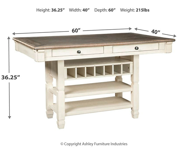 Bolanburg RECT Dining Room Counter Table Signature Design by Ashley®