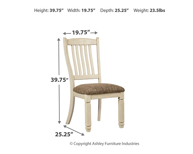 Bolanburg Dining UPH Side Chair (2/CN) Signature Design by Ashley®