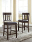 Haddigan Upholstered Barstool (2/CN) Signature Design by Ashley®