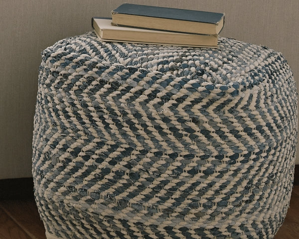 Chevron Pouf Signature Design by Ashley®