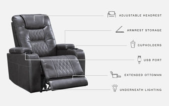 Composer PWR Recliner/ADJ Headrest Signature Design by Ashley®