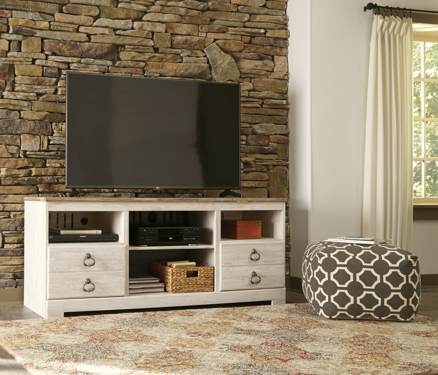 Willowton LG TV Stand w/Fireplace Option Signature Design by Ashley®