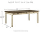 Bolanburg Rectangular Dining Room Table Signature Design by Ashley®