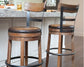 Pinnadel UPH Swivel Barstool (1/CN) Signature Design by Ashley®