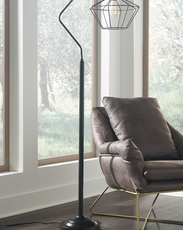 Makeika Metal Floor Lamp (1/CN) Signature Design by Ashley®