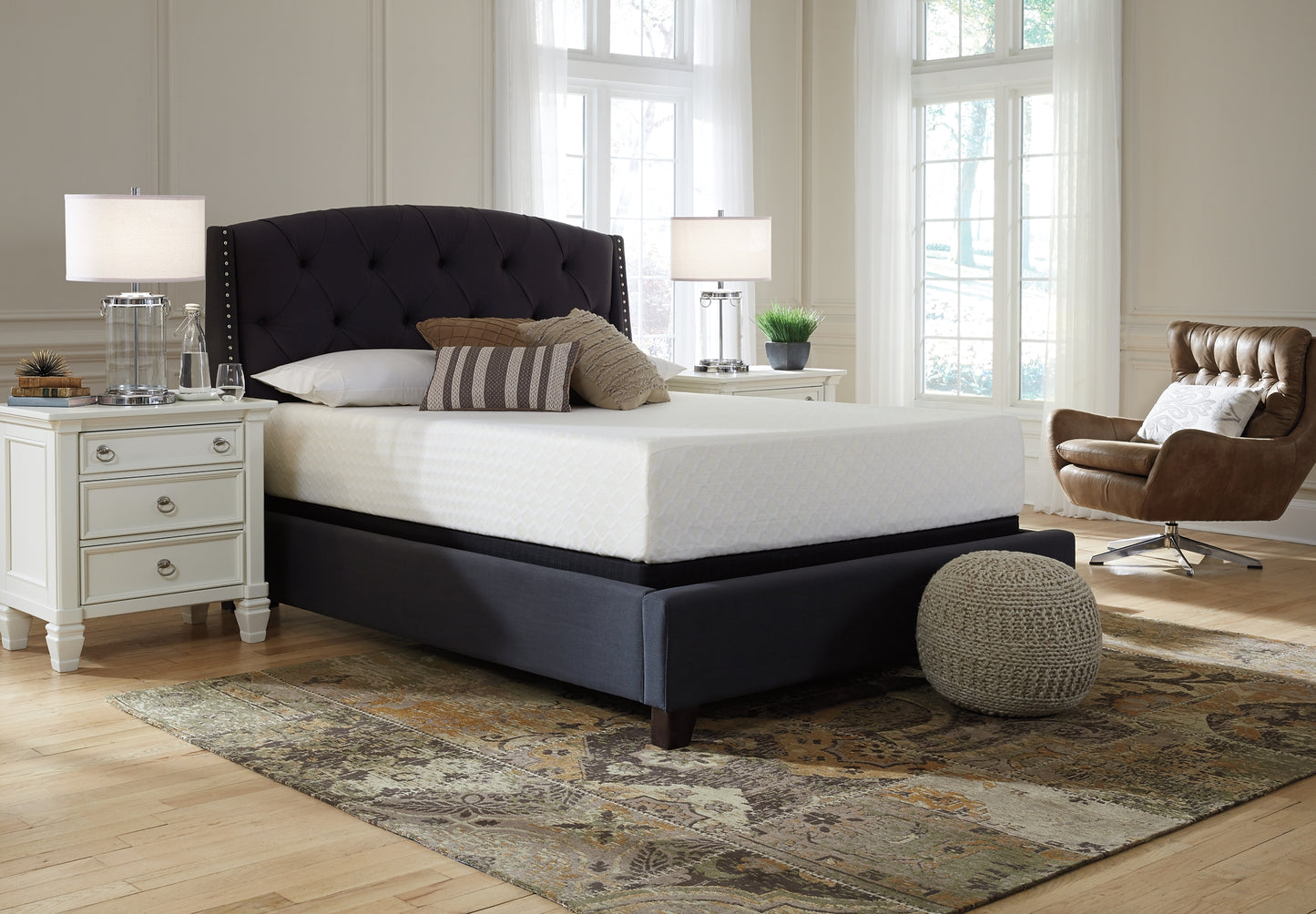 Chime 12 Inch Memory Foam  Mattress Sierra Sleep® by Ashley