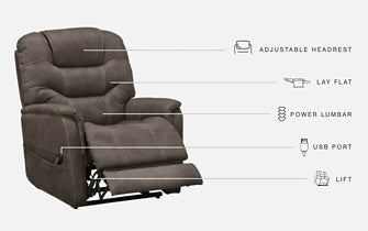 Ballister Power Lift Recliner Signature Design by Ashley®