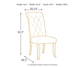 Tripton Dining UPH Side Chair (2/CN) Signature Design by Ashley®