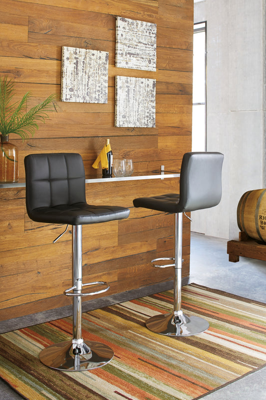 Bellatier Tall UPH Swivel Barstool(2/CN) Signature Design by Ashley®