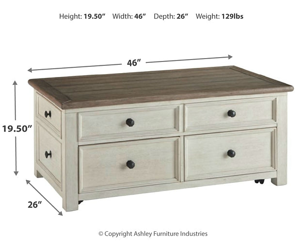 Bolanburg Lift Top Cocktail Table Signature Design by Ashley®