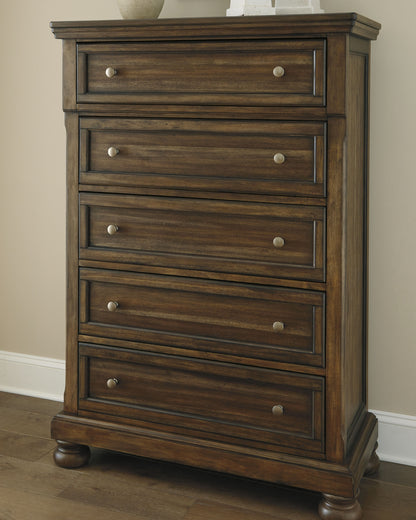 Robbinsdale Five Drawer Chest Signature Design by Ashley®