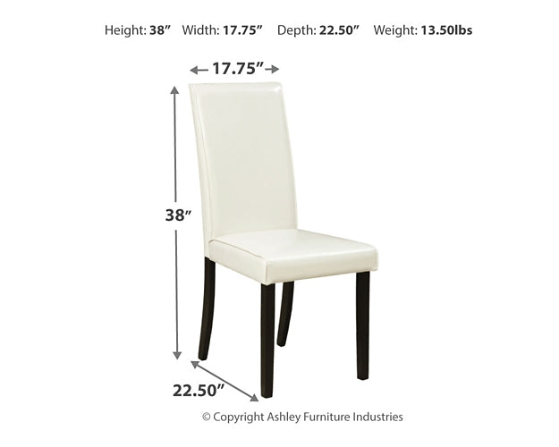 Kimonte Dining UPH Side Chair (2/CN) Signature Design by Ashley®