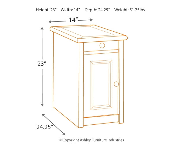 Bolanburg Chair Side End Table Signature Design by Ashley®