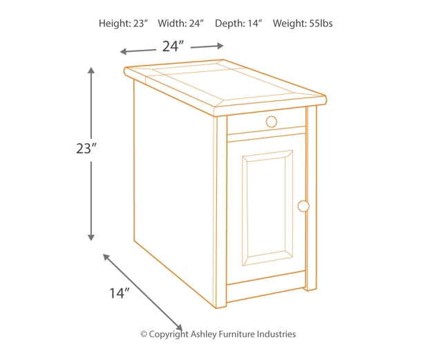 Tyler Creek Chair Side End Table Signature Design by Ashley®