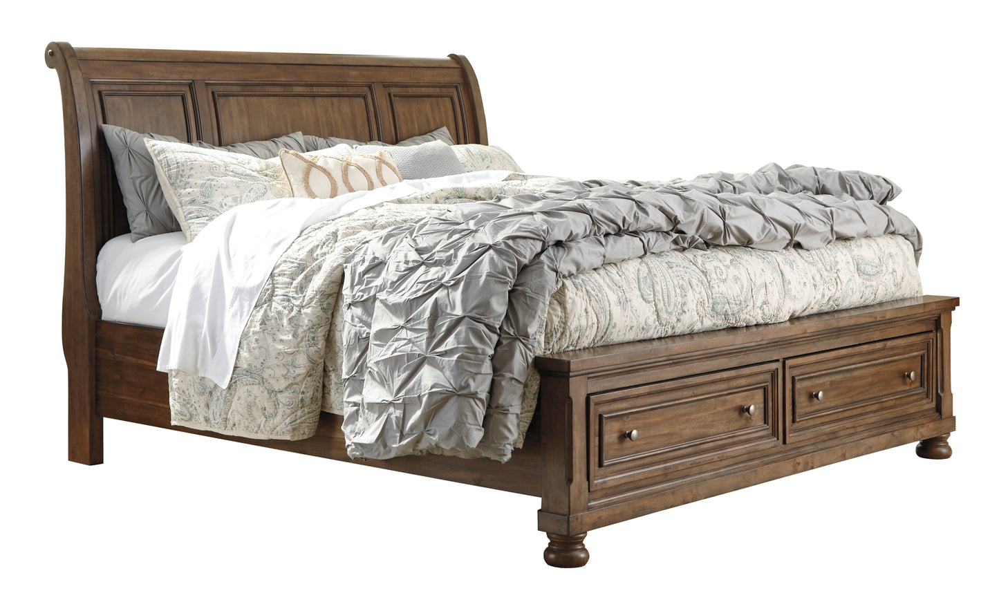 Robbinsdale  Sleigh Bed With Storage Signature Design by Ashley®