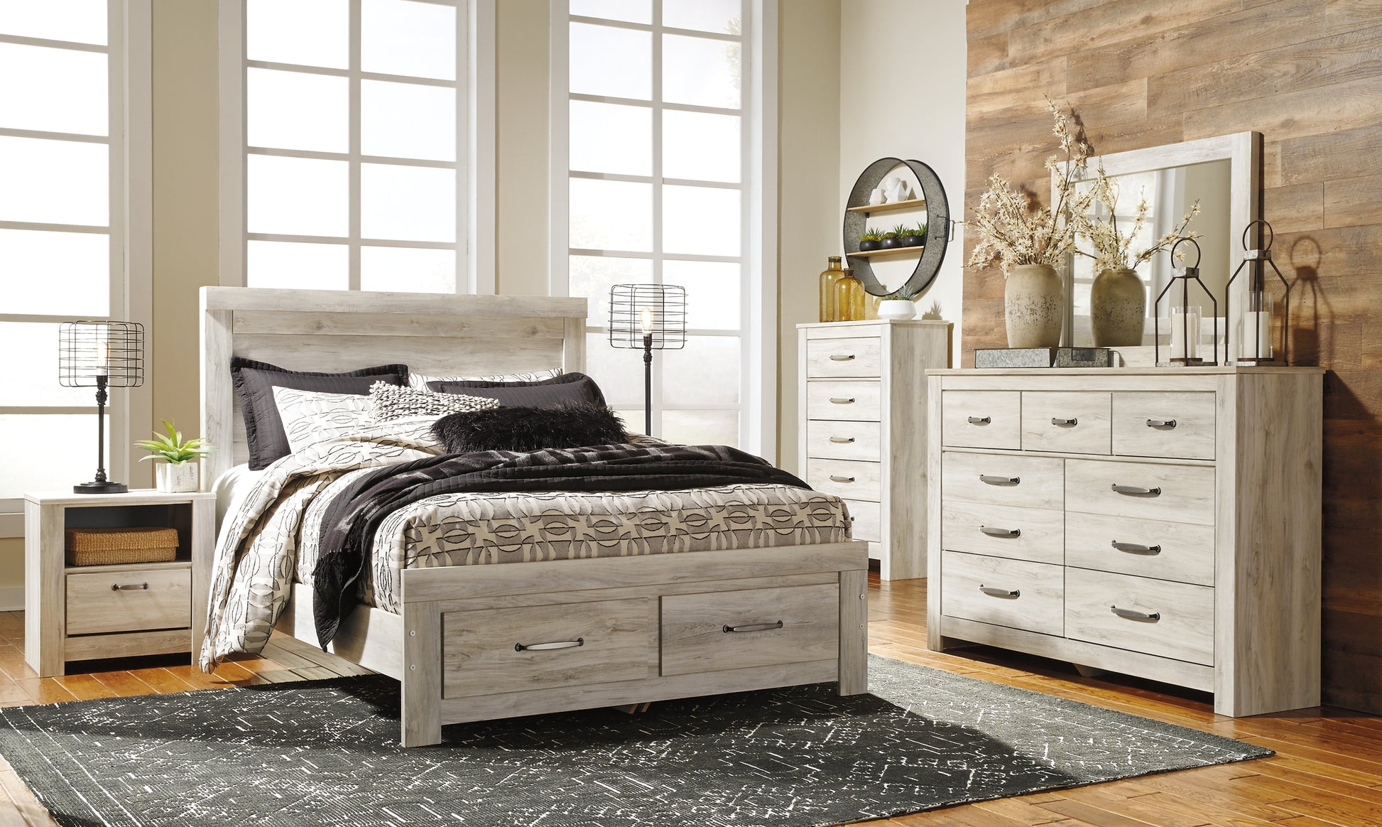 Bellaby  Platform Bed With 2 Storage Drawers Signature Design by Ashley®