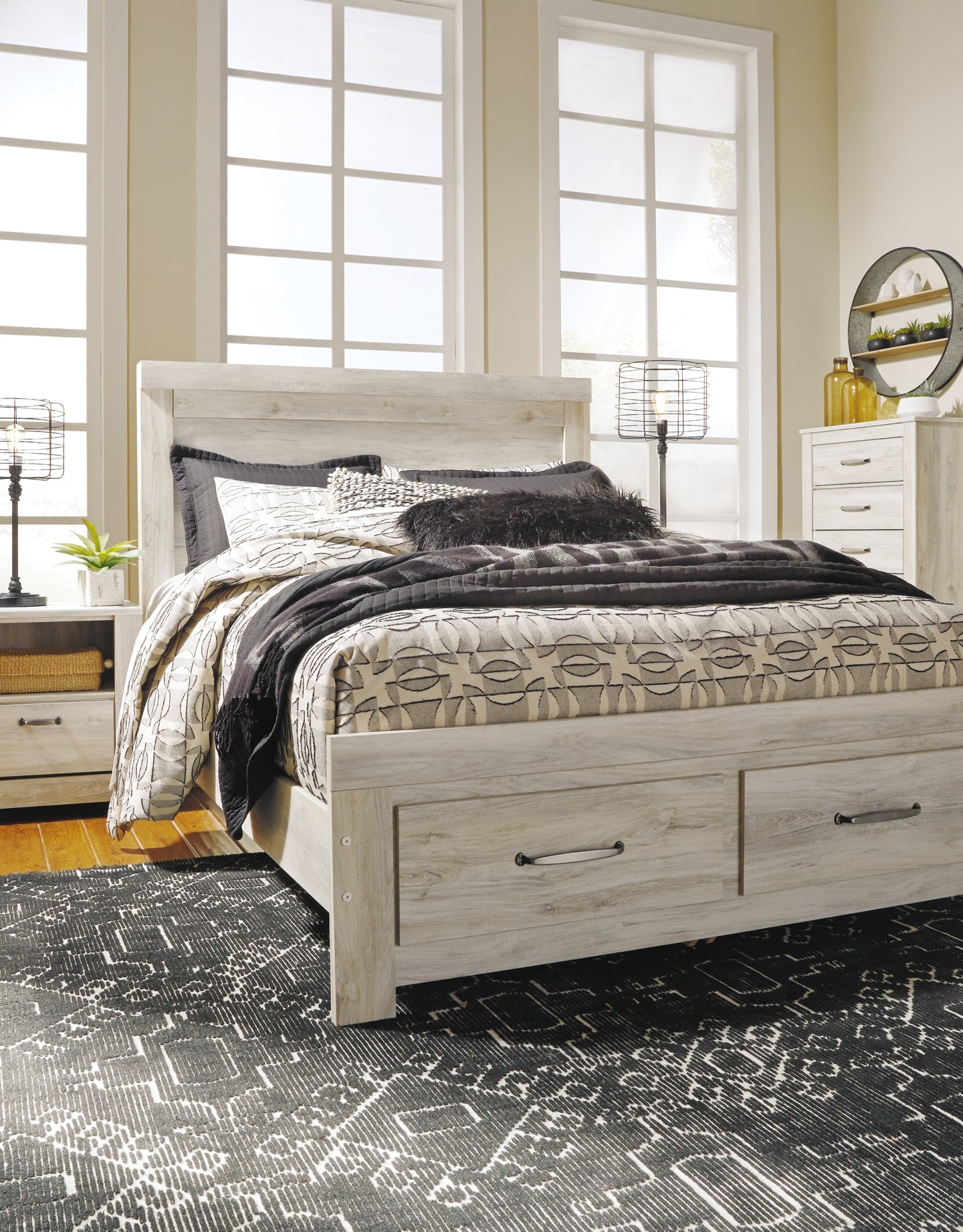 Bellaby  Platform Bed With 2 Storage Drawers Signature Design by Ashley®