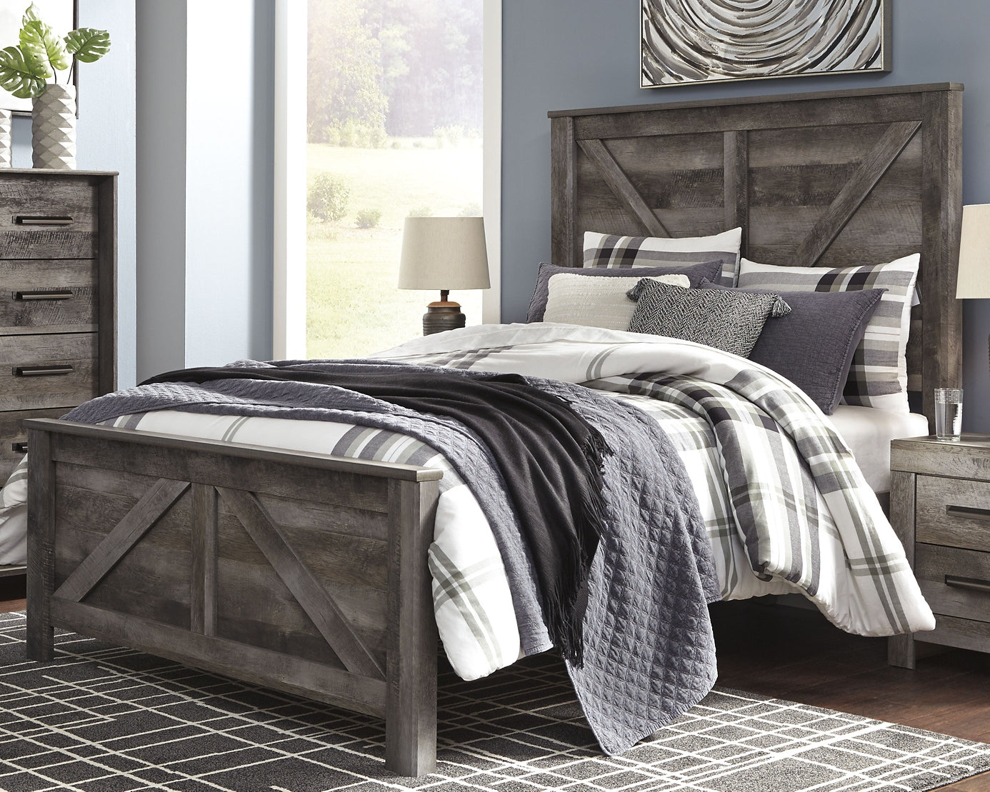 Wynnlow  Crossbuck Panel Bed Signature Design by Ashley®