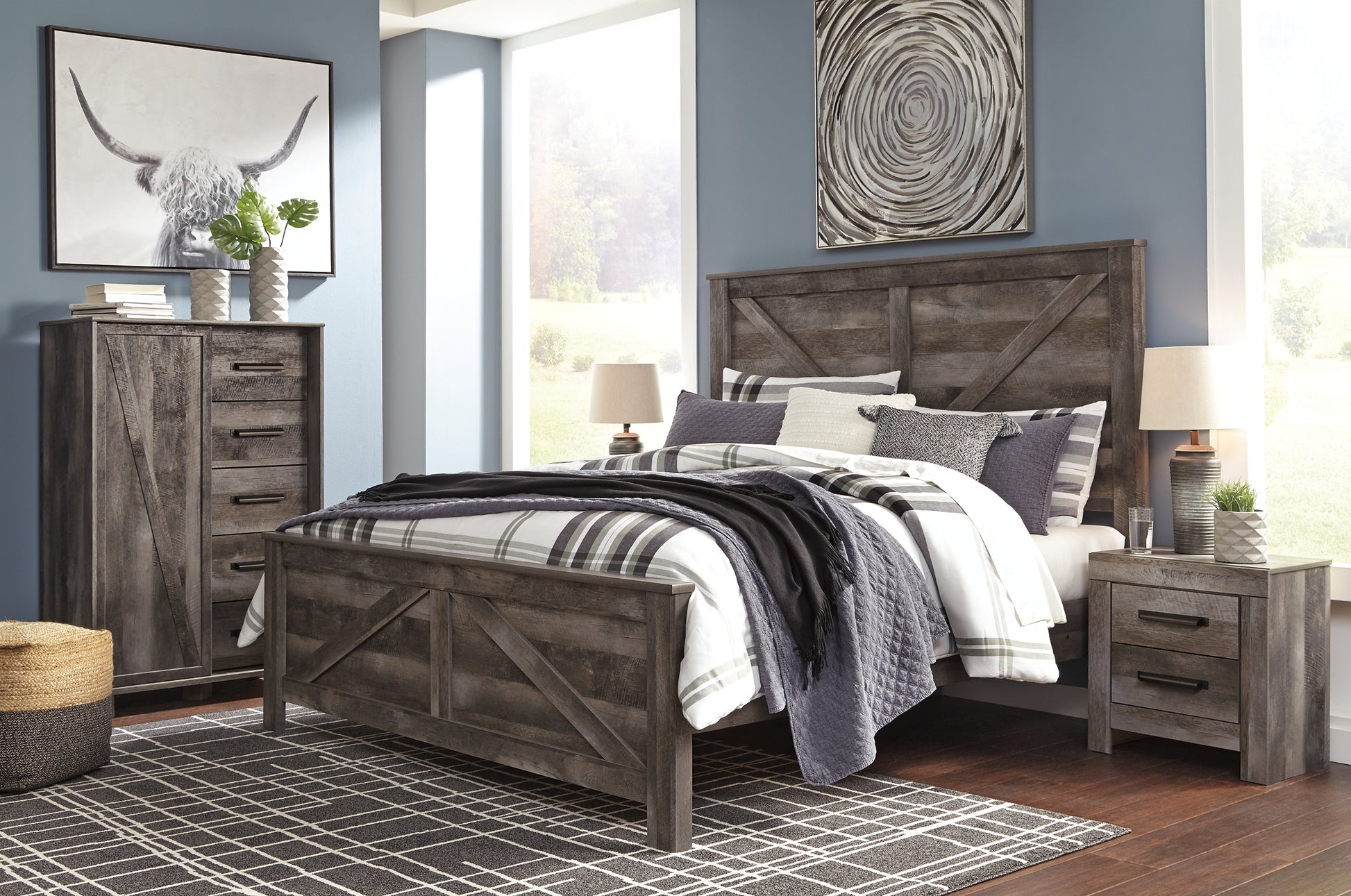 Wynnlow  Crossbuck Panel Bed Signature Design by Ashley®