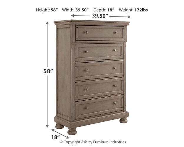 Robbinsdale Five Drawer Chest Signature Design by Ashley®