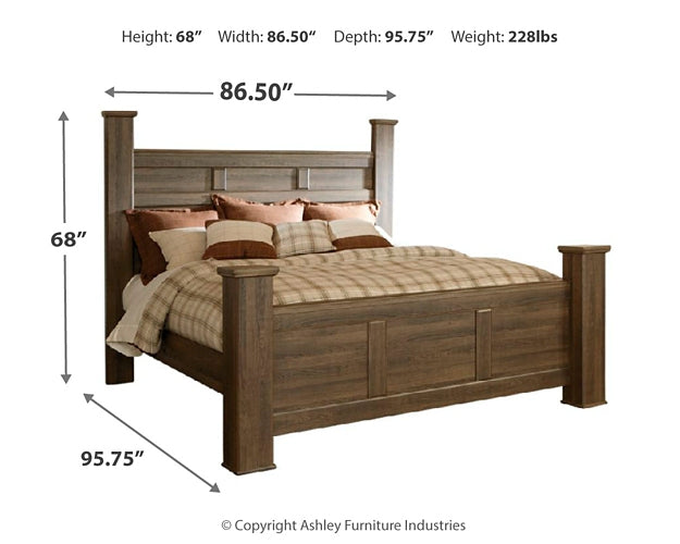 Juararo  Poster Bed Signature Design by Ashley®