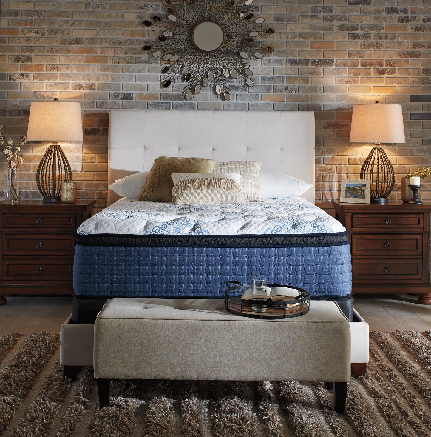 Mt Dana Euro Top California King Mattress Sierra Sleep® by Ashley