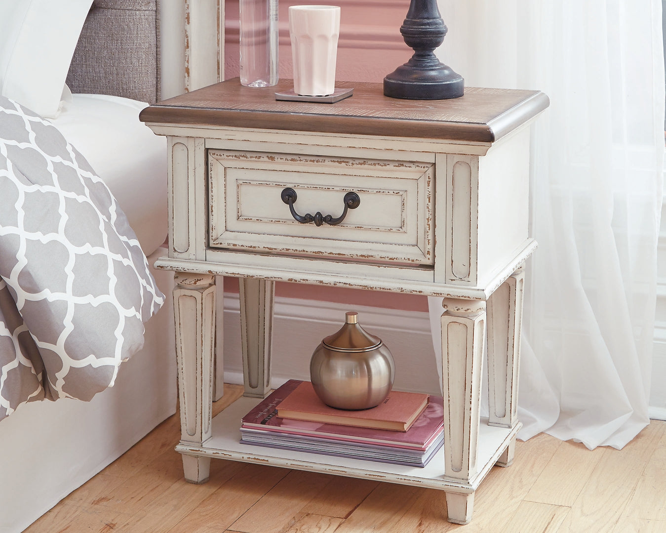 Realyn One Drawer Night Stand Signature Design by Ashley®