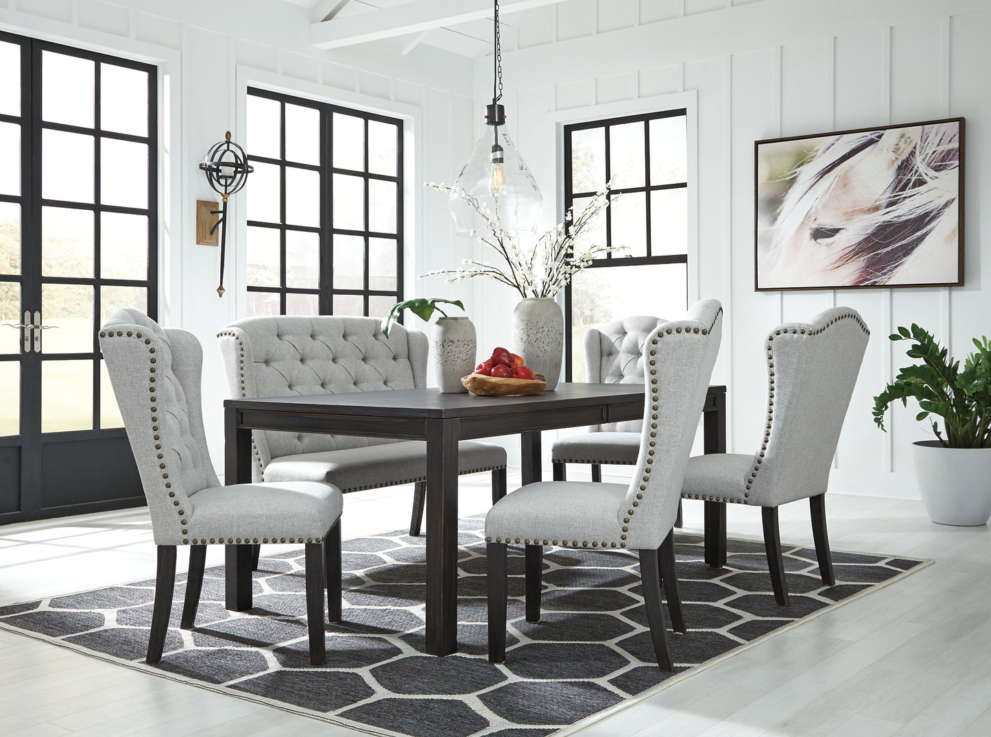 Jeanette Dining UPH Side Chair (2/CN) Signature Design by Ashley®